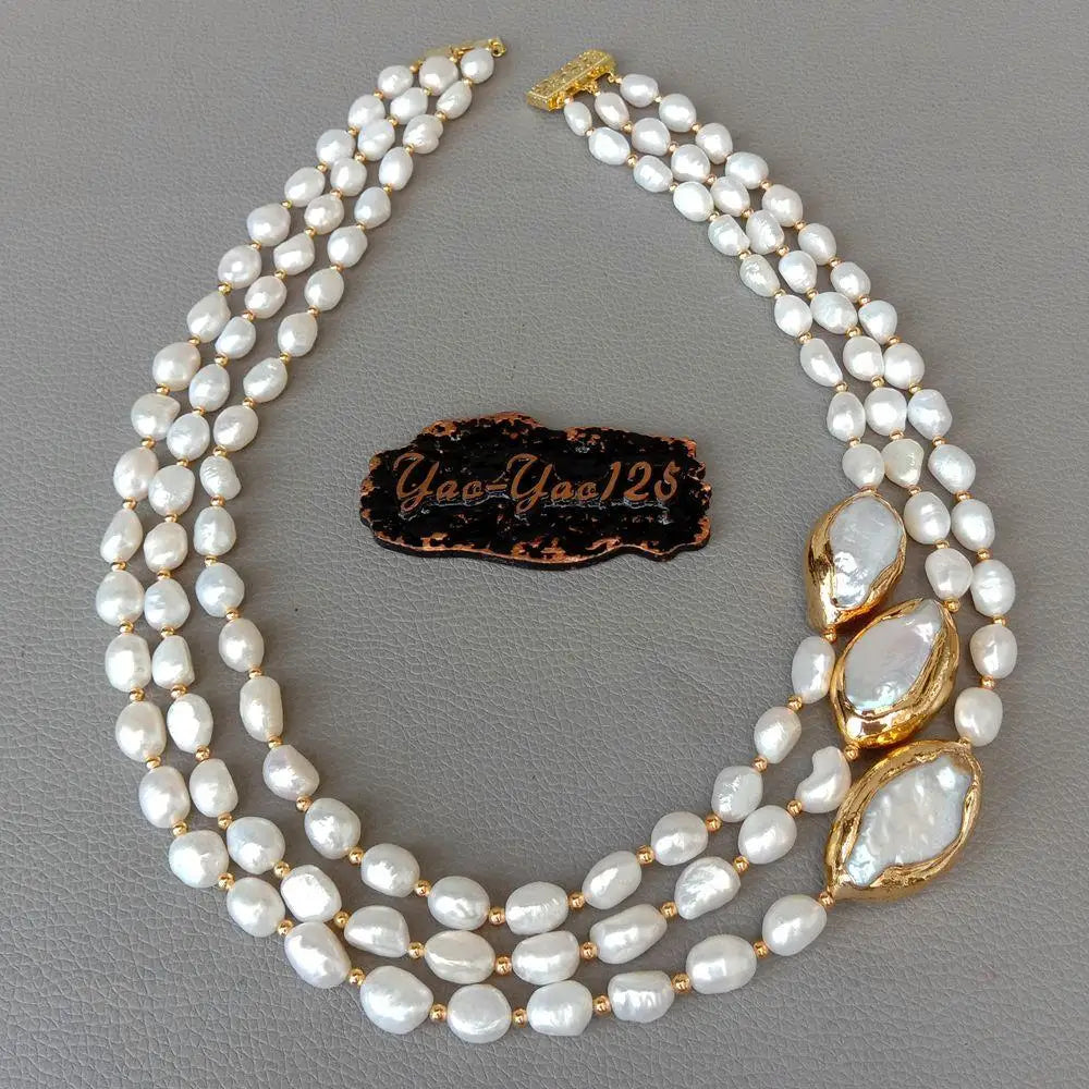 Pearl Luxe Choker — Baroque & Keshi