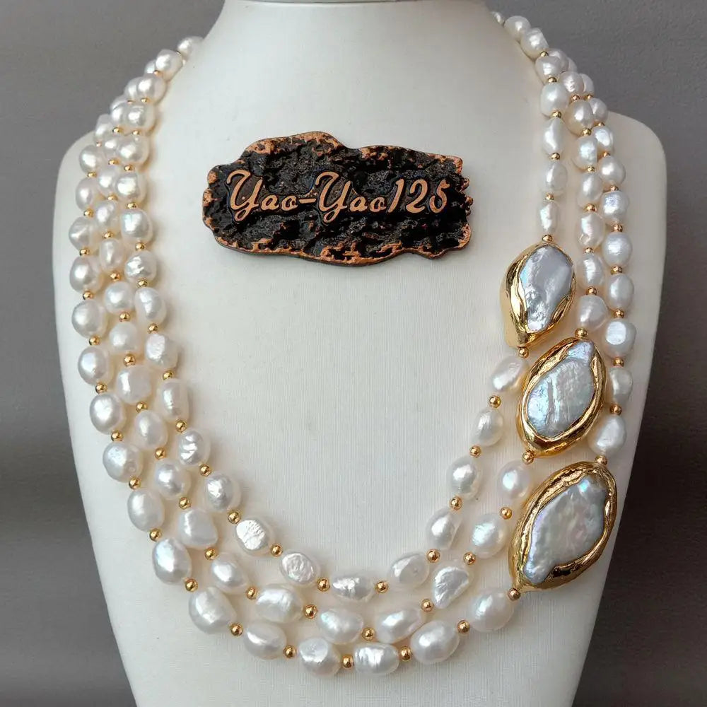 Pearl Luxe Choker — Baroque & Keshi