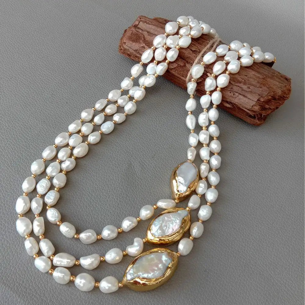 Pearl Luxe Choker — Baroque & Keshi
