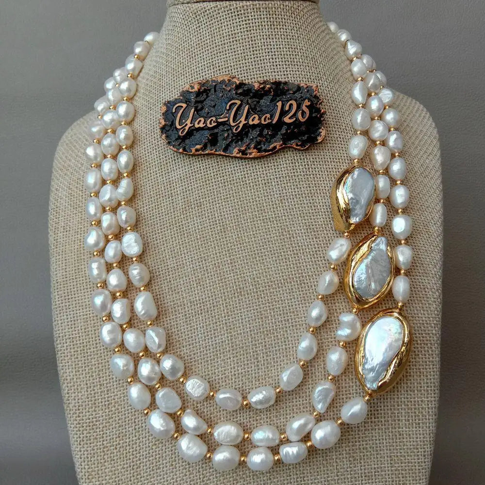 Pearl Luxe Choker — Baroque & Keshi