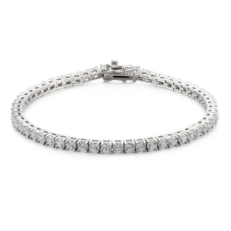 ALINORRA Éclat Moissanite Tennis Bracelet