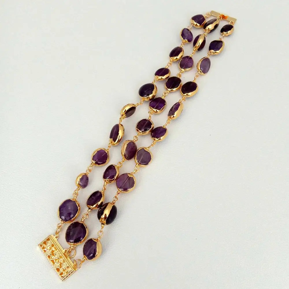 Veloura Amethyst Luxe Bracelet