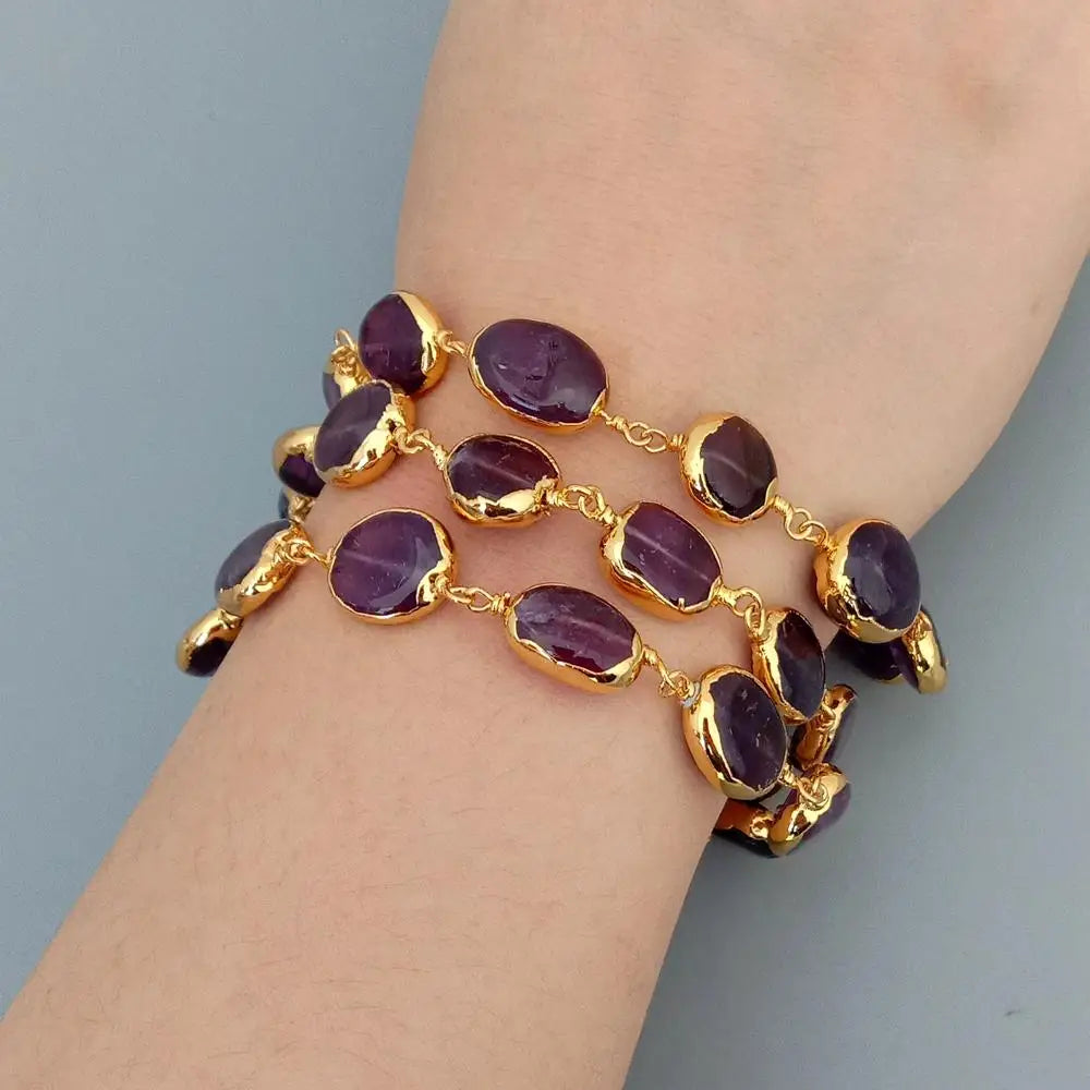 Veloura Amethyst Luxe Bracelet