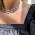 ALINORRA Lumière Moissanite Tennis Necklace