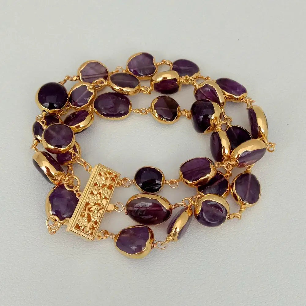 Veloura Amethyst Luxe Bracelet