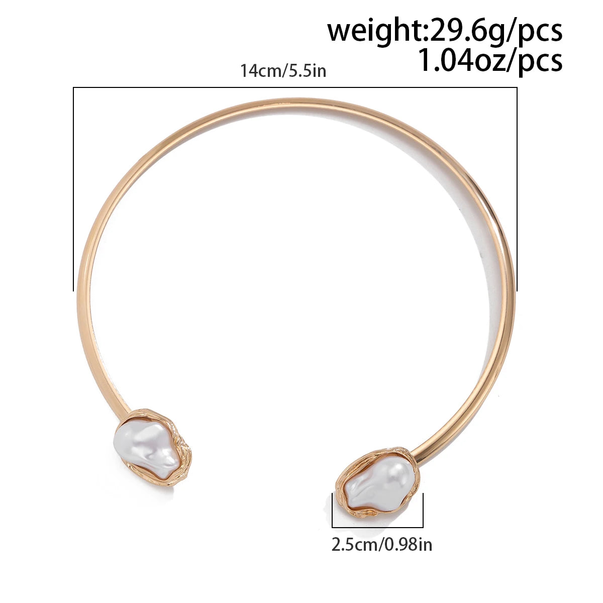 Lunéa Pearl Torque Necklace